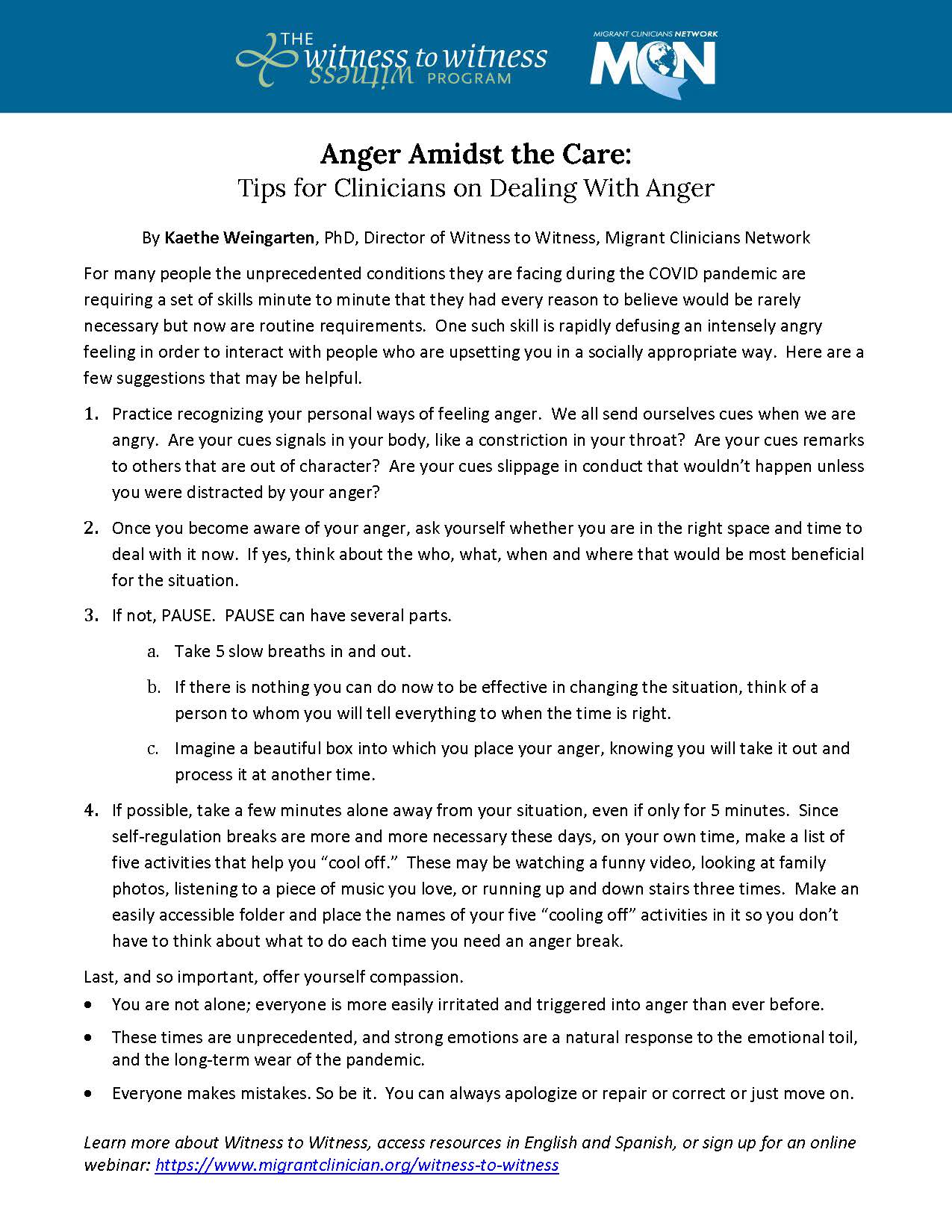 Anger amidst care resource