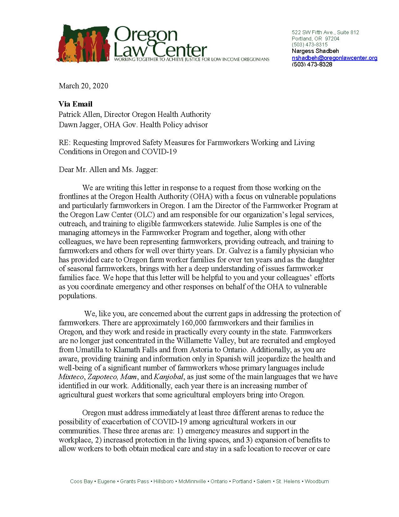 Page 1 of petition