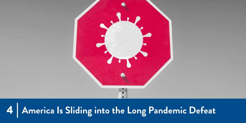 A stop sign with the coronavirus printed on it