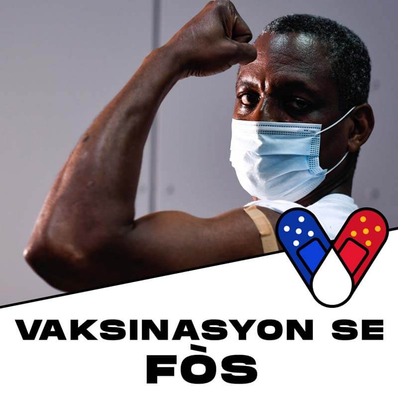 Vaccination is Strength Haitian Creole