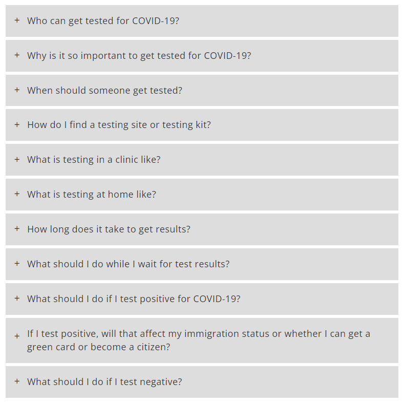 COVID Conversation Guide