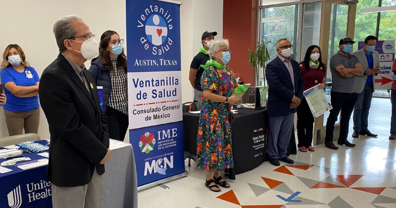 MCN, VdS, and Mexican Consulate staff