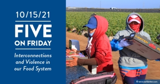 Five on Friday: Interconnections and Violence in our Food System