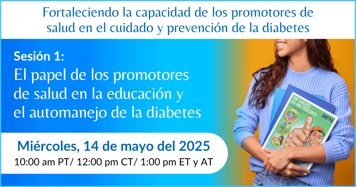 Fortaleciendo la capacidad de los promotores de salud en el cuidado y prevención de la diabetes